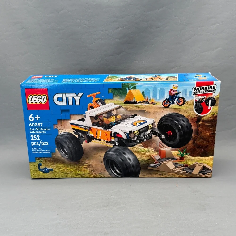 LEGO City 60387 4x4 Off-Roader Adventures Set ~98% CIB w/ Box Manuals